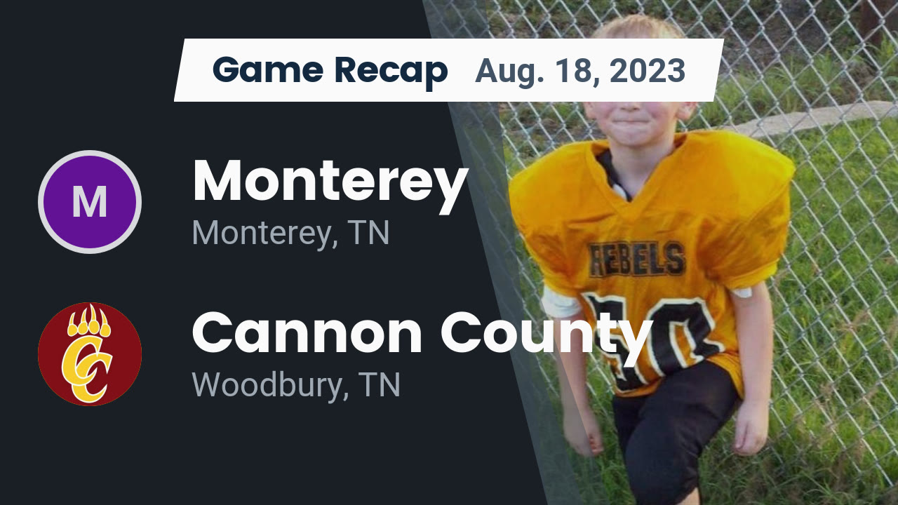 Monterey (TN) High School Sports Football, Basketball, Baseball