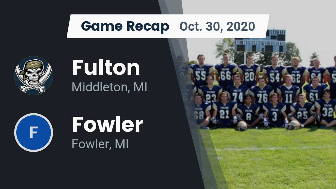 Fulton HS Football Video "Recap Fulton vs. Fowler 2020" MaxPreps