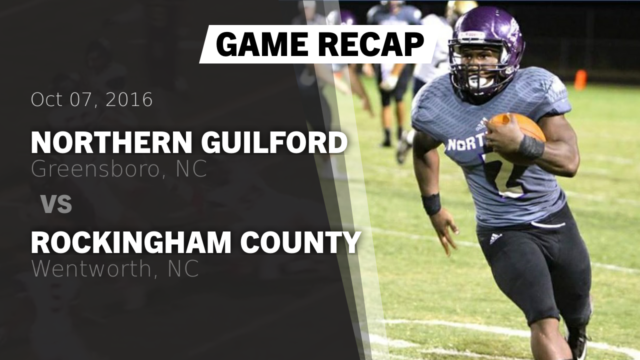 Boys Varsity Football Northern Guilford High School Greensboro