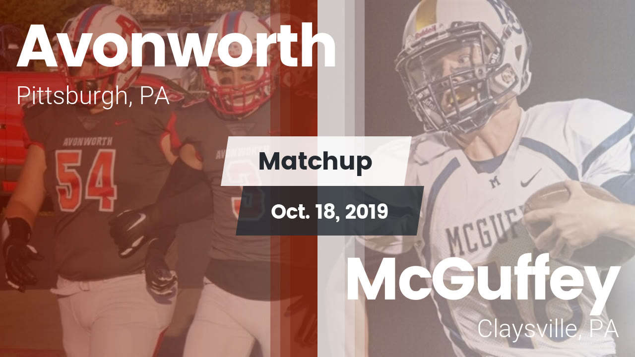 Avonworth Hs Football Video Matchup Avonworth Vs Mcguffey 2019