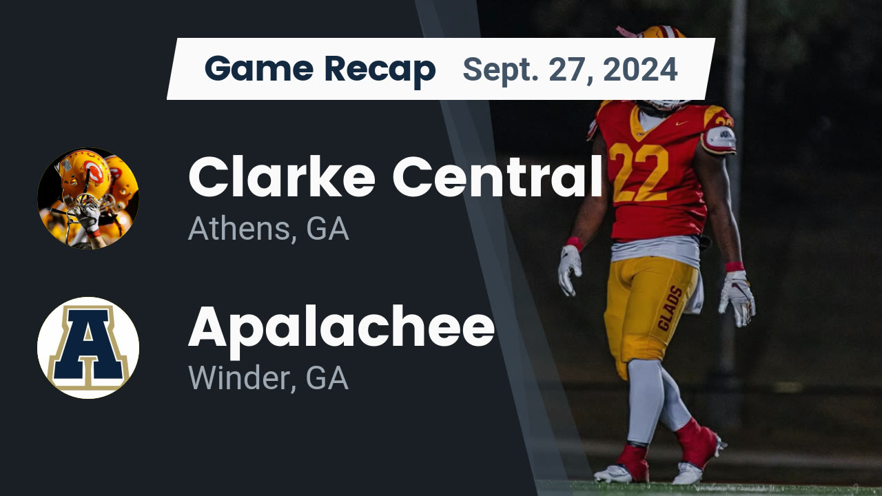 Football Recap: Clarke Central Piles Up the Points Against Apalachee