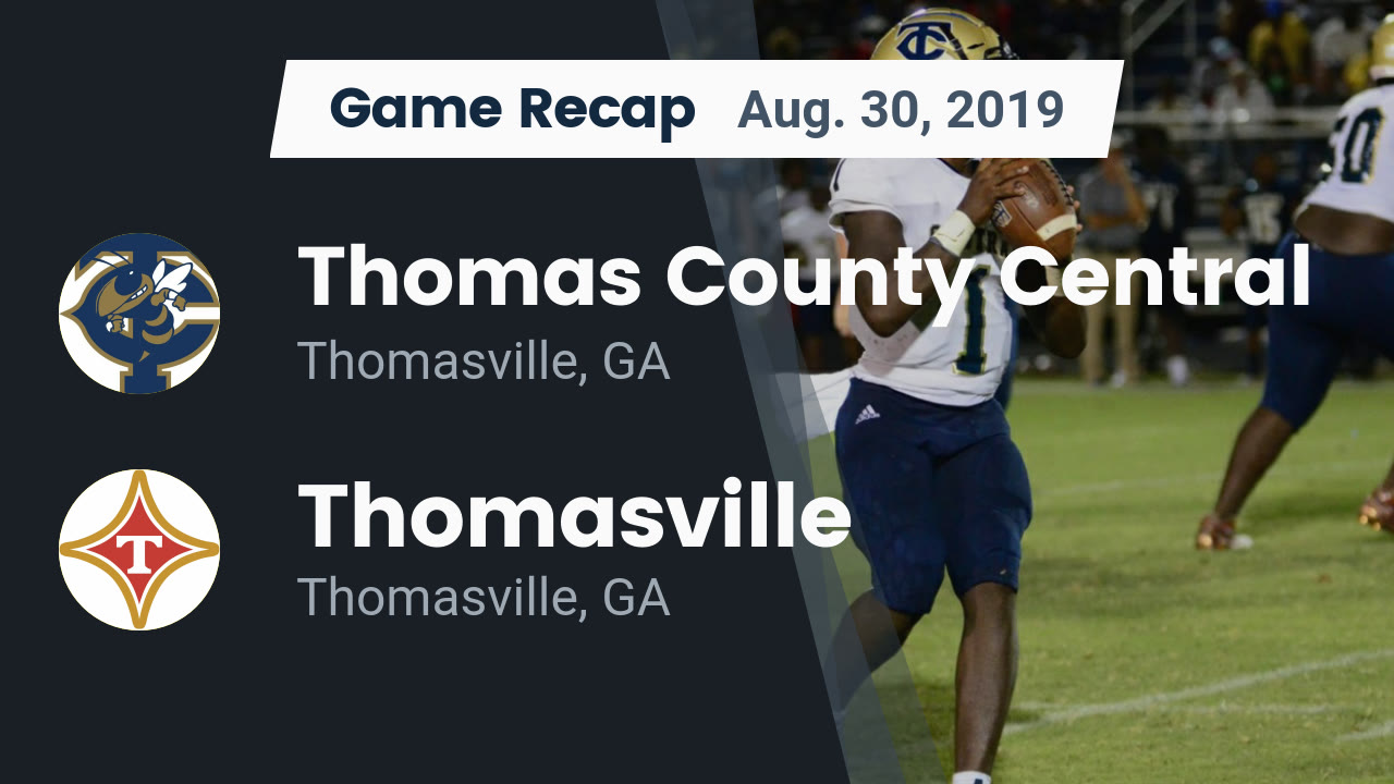 Thomas County Central Hs Football Video Recap Thomas County