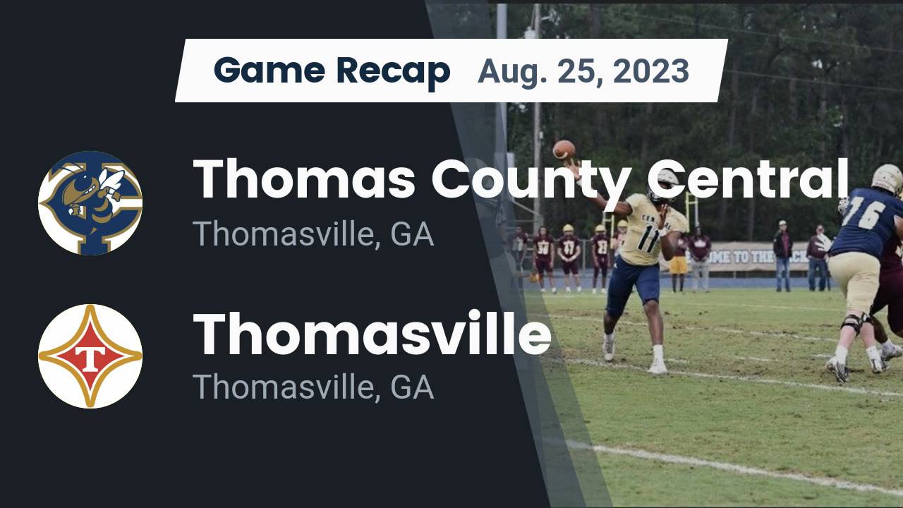 Thomas County Central Football Schedule 2025