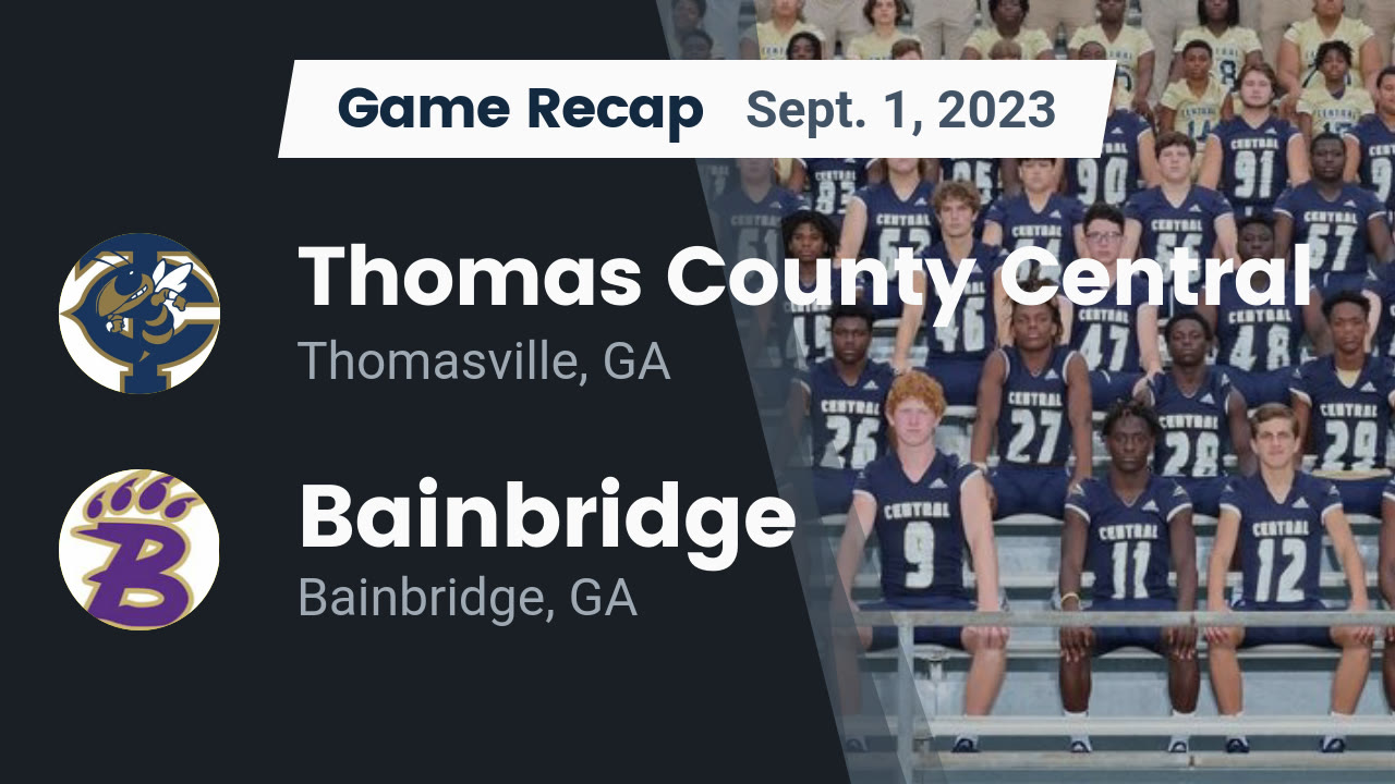 Thomas County Central Football Schedule 2025