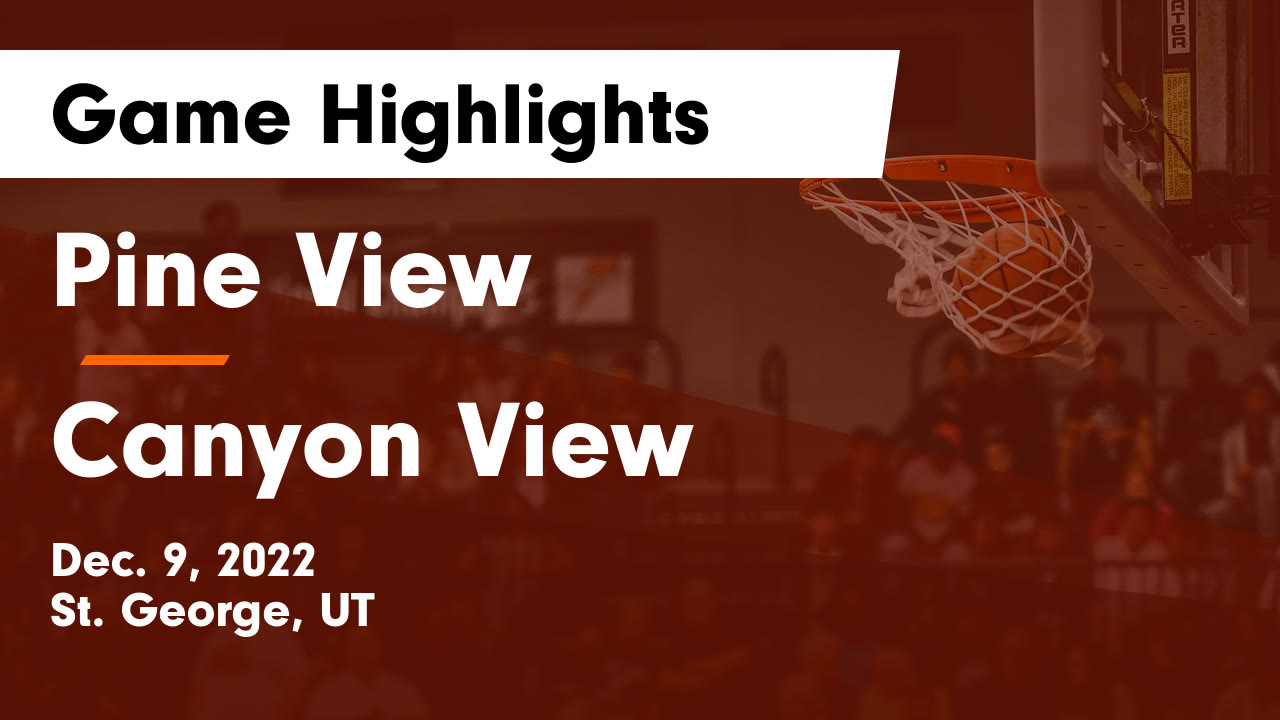 Schedule - Pine View Panthers (St. George, UT) Varsity Basketball 23-24