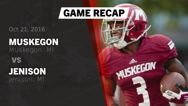 Boys Varsity Football Muskegon High School Muskegon Michigan
