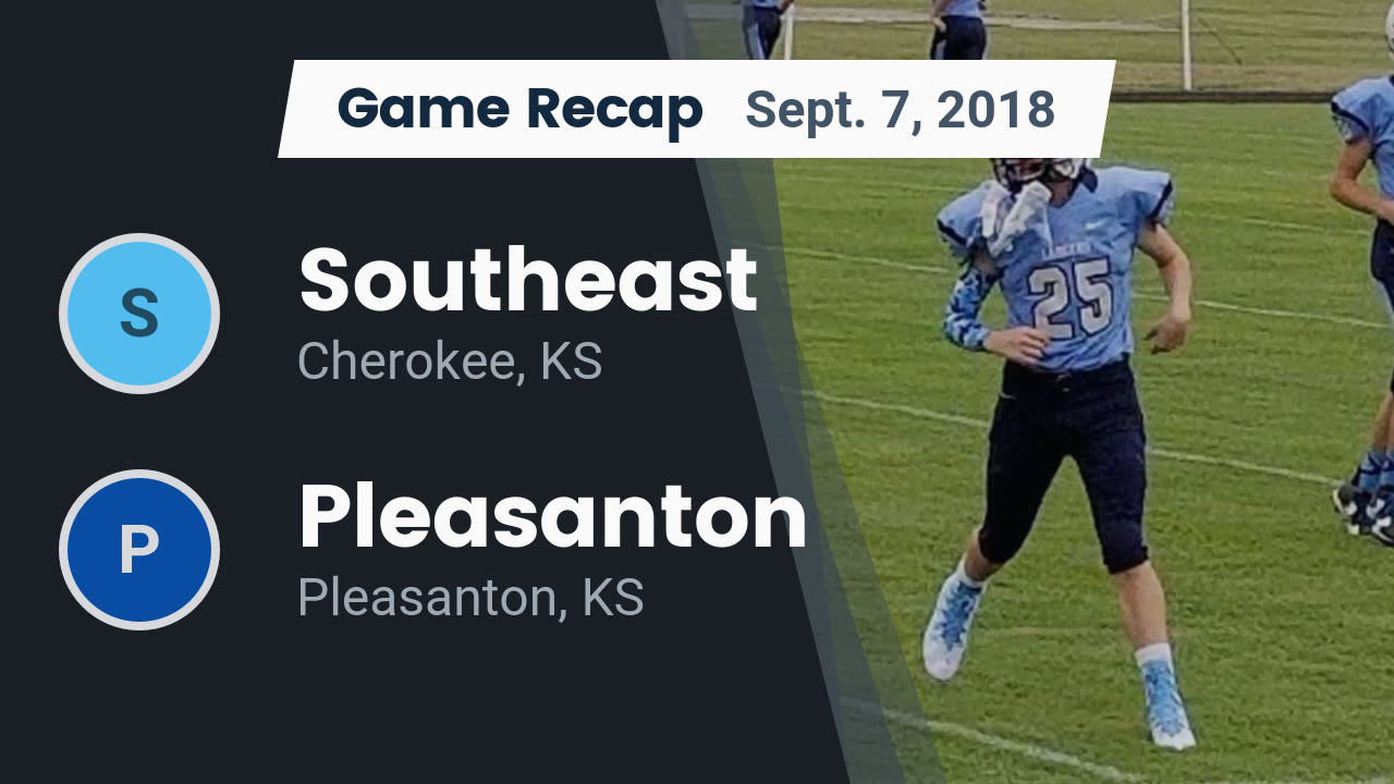 Southeast Hs Football Video Recap Southeast Vs Pleasanton 2018