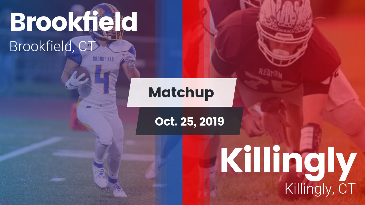 Brookfield Hs Football Video Matchup Brookfield High Vs