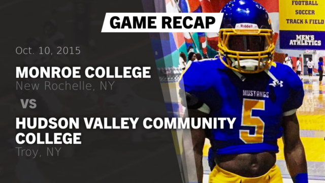 Mens Varsity Football Monroe College New Rochelle New York