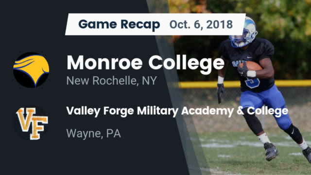 Mens Varsity Football Monroe College New Rochelle New York