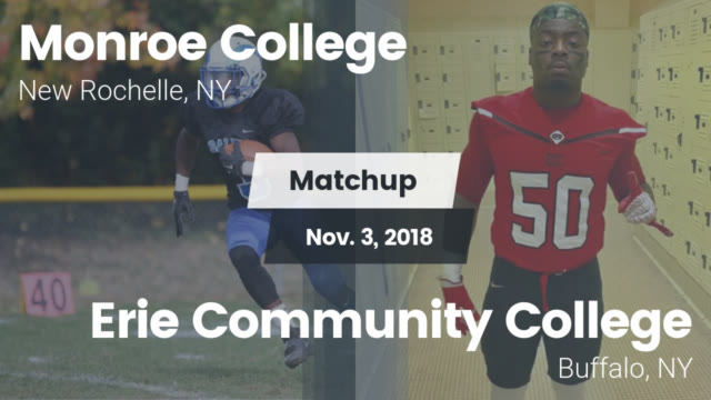 Mens Varsity Football Monroe College New Rochelle New York