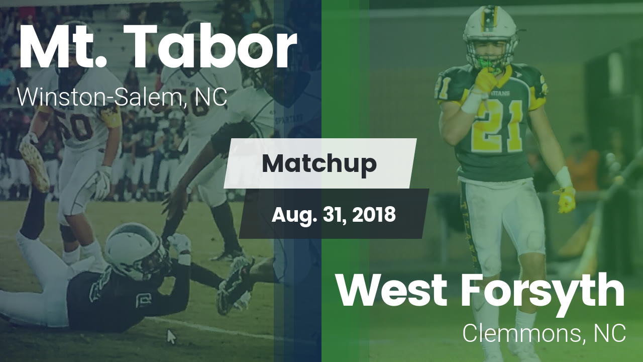 Mount Tabor Hs Football Video Matchup Mt Tabor High Vs West