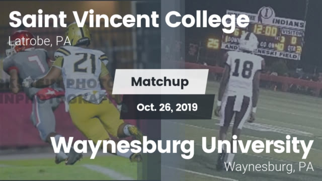 Mens Varsity Football Saint Vincent College Latrobe