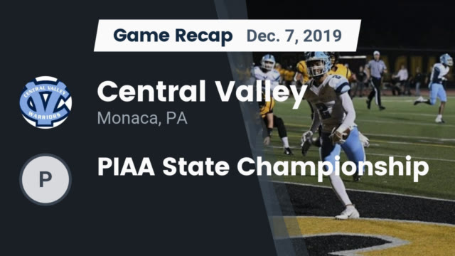 Boys Varsity Football Central Valley High School Monaca