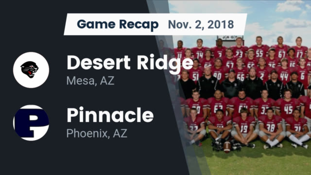 Boys Varsity Football Desert Ridge High School Mesa Arizona