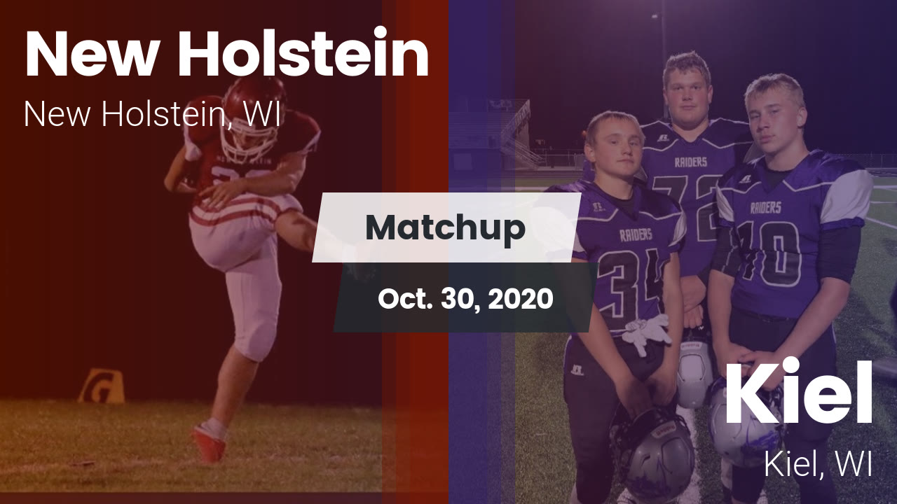 New Holstein HS Football Video "Matchup New Holstein High vs. Kiel