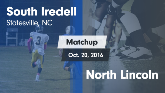 Jv Football South Iredell High School Statesville North