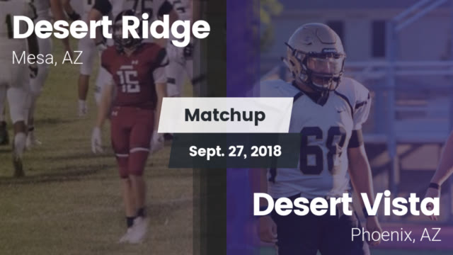 Jv Football Desert Ridge High School Mesa Arizona Football