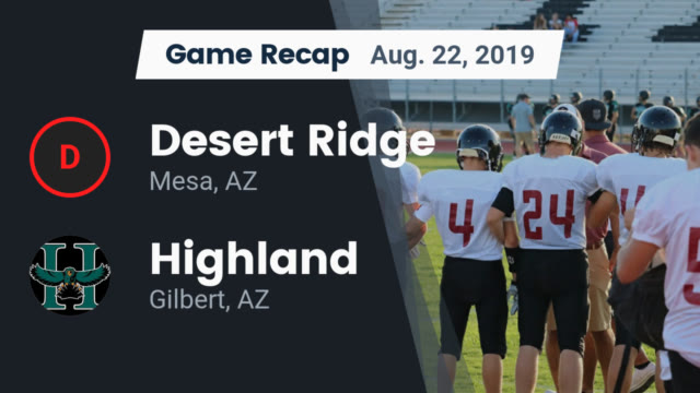 Jv Football Desert Ridge High School Mesa Arizona Football