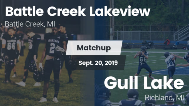 Boys Varsity Football Battle Creek Lakeview High School Battle
