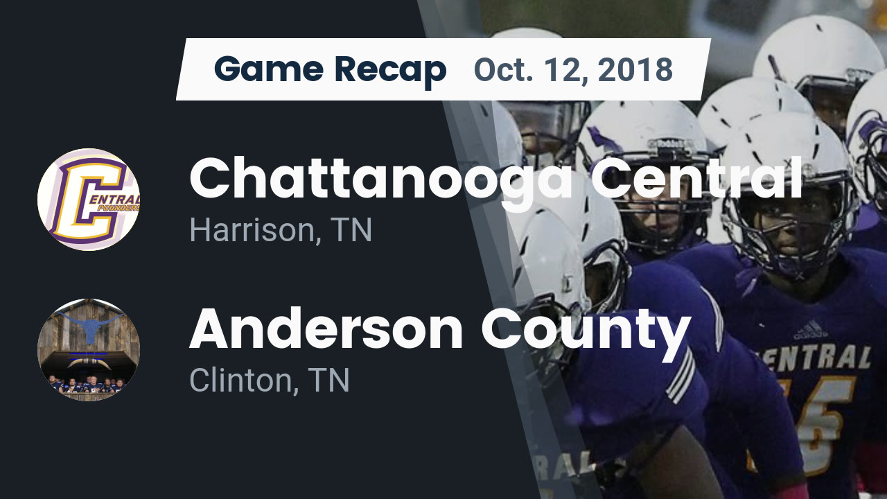 Chattanooga Central Hs Football Video Recap Chattanooga Central