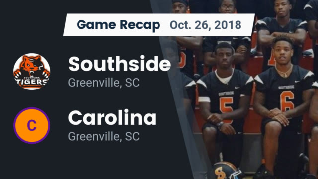Boys Varsity Football Southside High School Greenville South