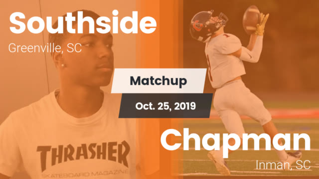 Boys Varsity Football Southside High School Greenville South