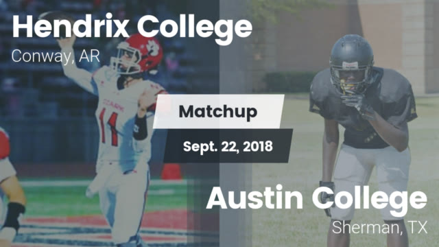 Football Hendrix College Conway Arkansas Football Hudl