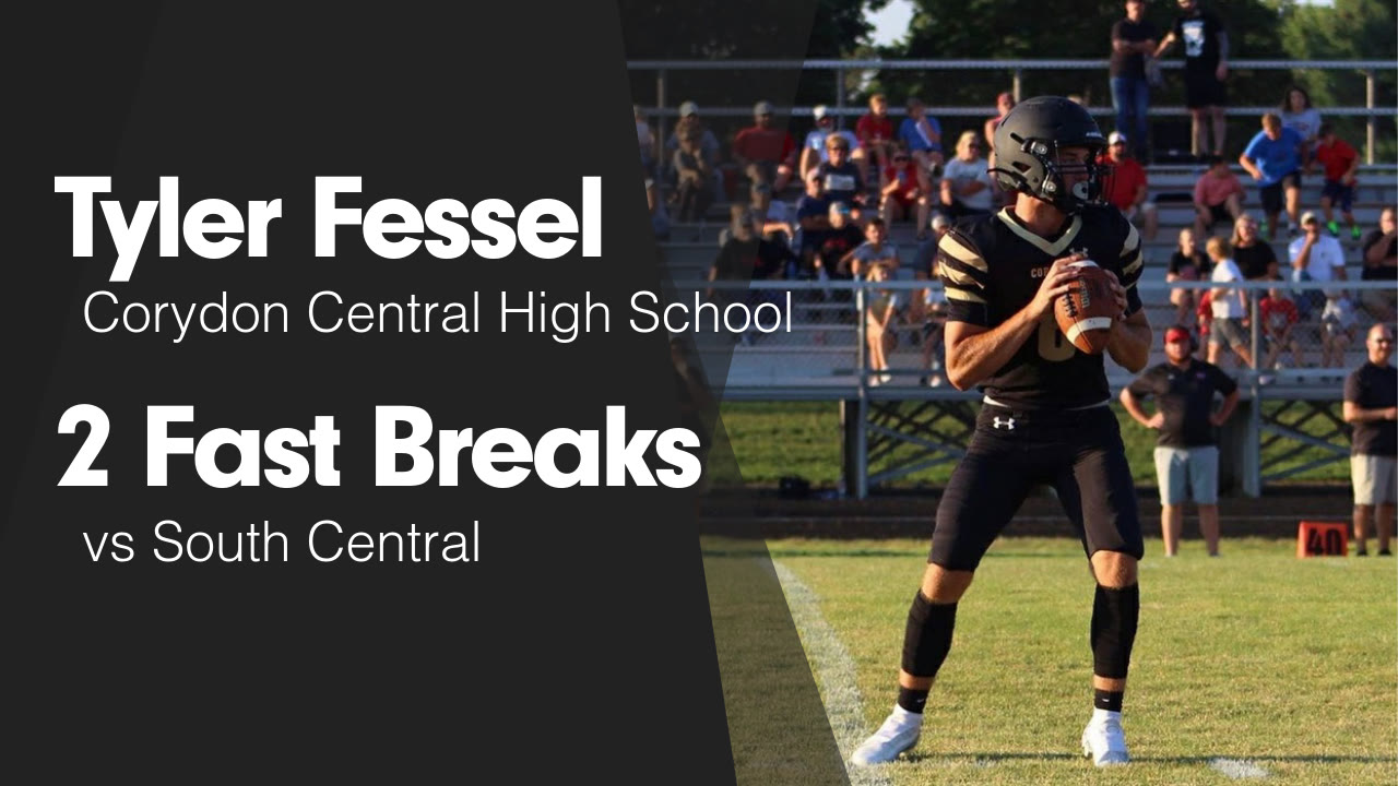 2 Fast Breaks vs South Central - Tyler Fessel highlights