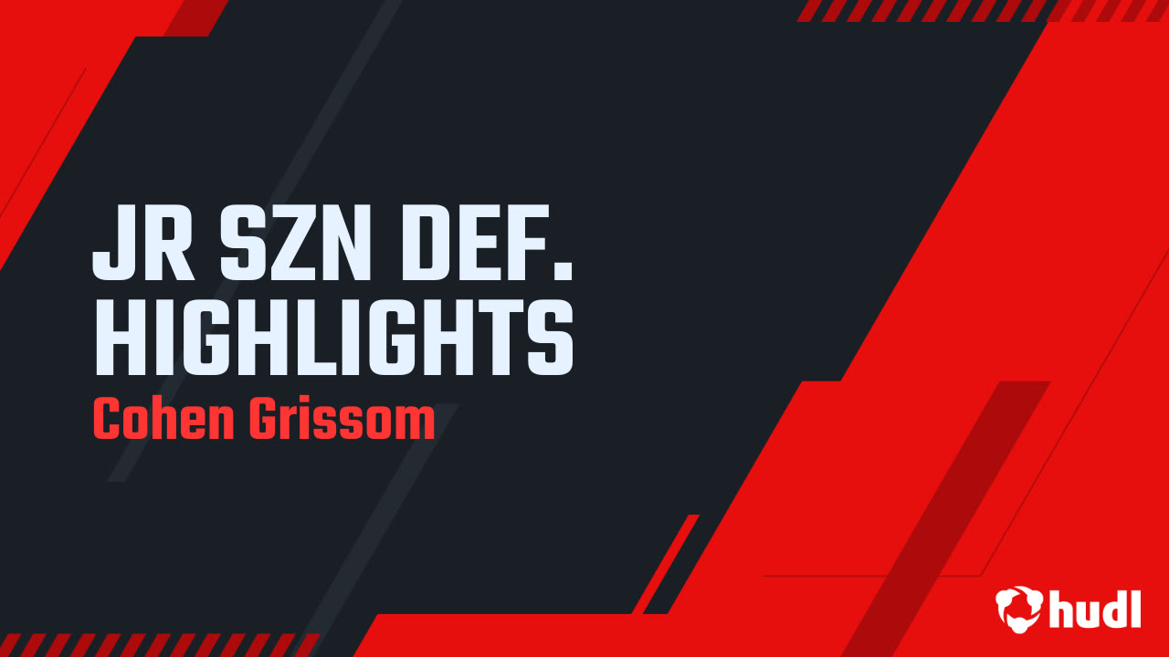 Cohen Grissom - 2024 Junior Season Highlights