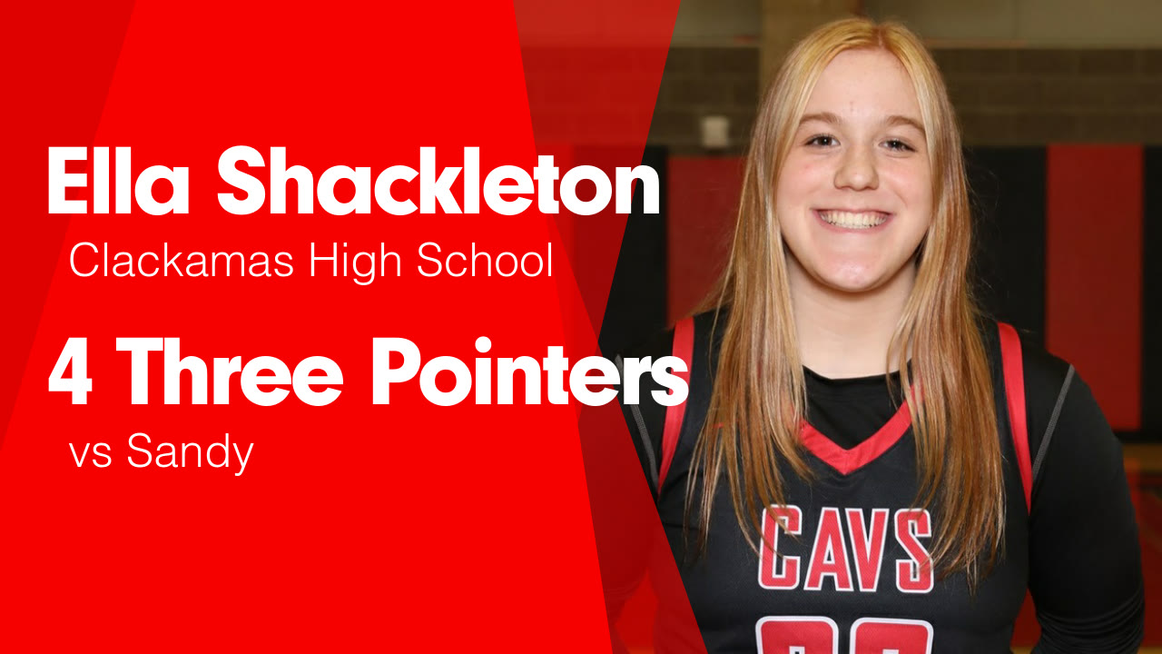 4 Three Pointers vs Sandy - Ella Shackleton highlights - Hudl