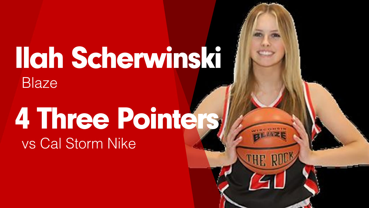 4 Three Pointers vs Cal Storm Nike - Ilah Scherwinski highlights - Hudl