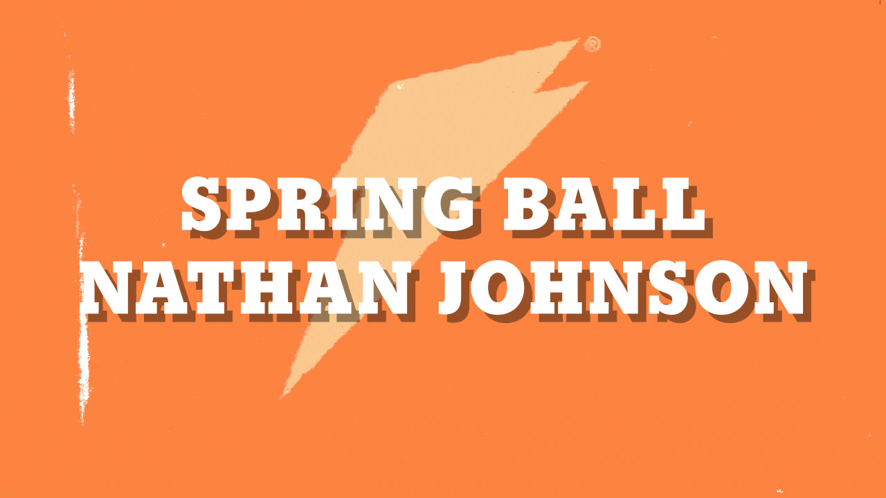 Spring Ball Nathan Johnson highlights Hudl