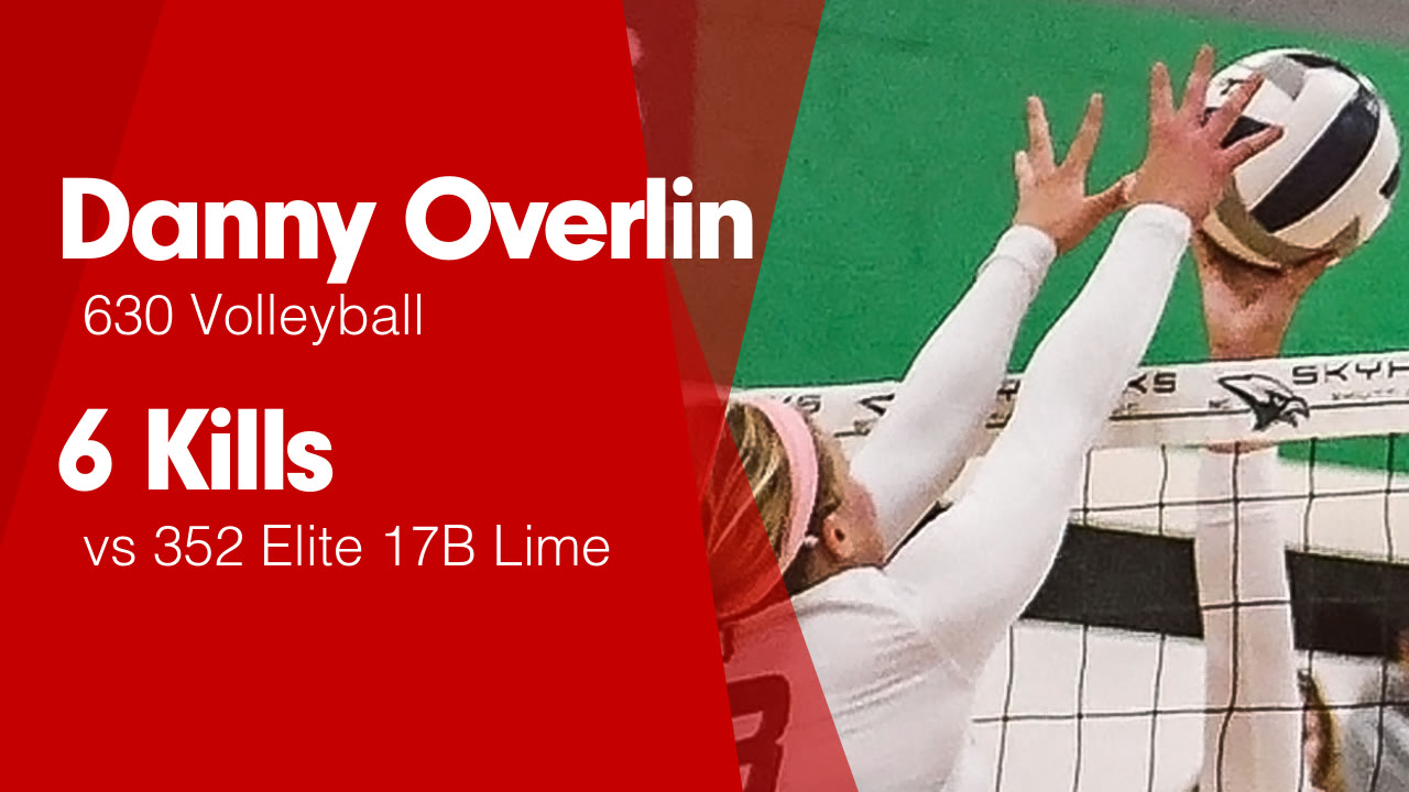 6 Kills vs 352 Elite 17B Lime - Danny Overlin highlights - Hudl