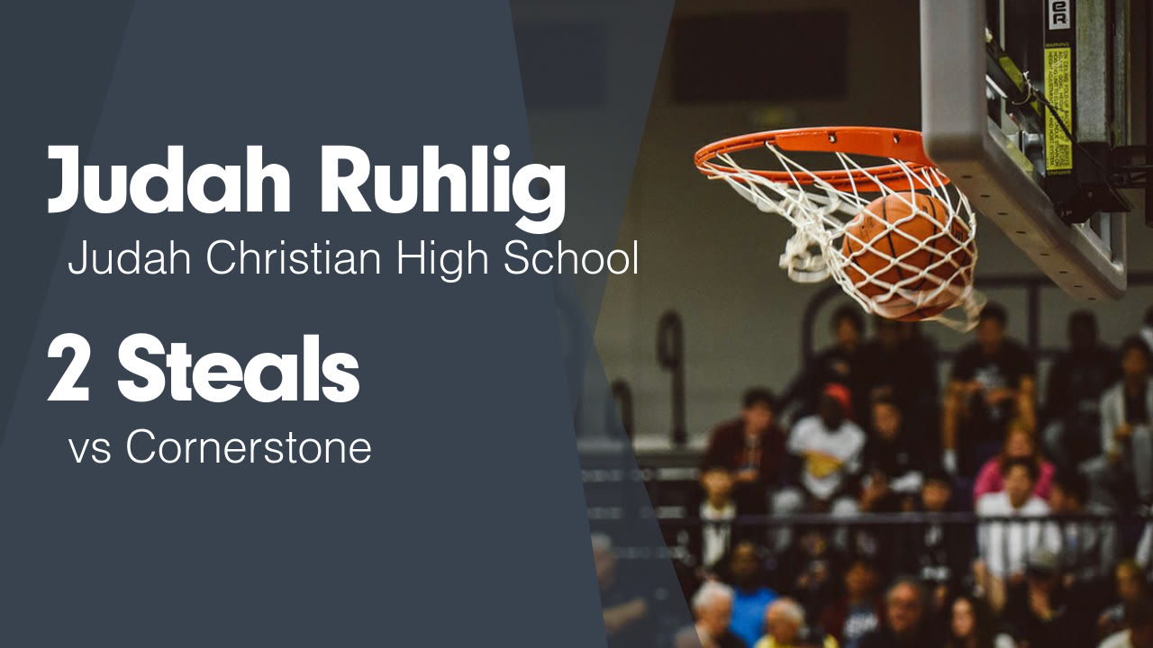 Gary Ruhlig 2 Steals vs Cornerstone - Judah Ruhlig highlights - Hudl