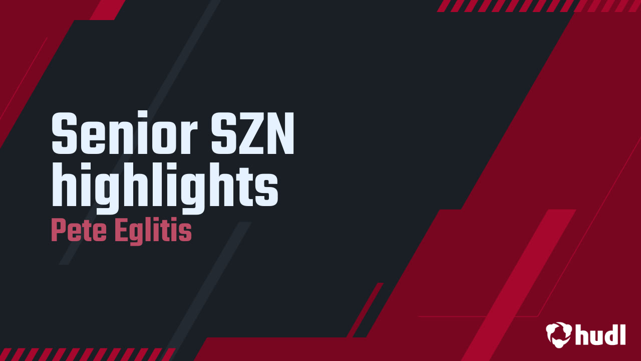 Pete Eglitis - Bishop Watterson - 2025 Senior Season