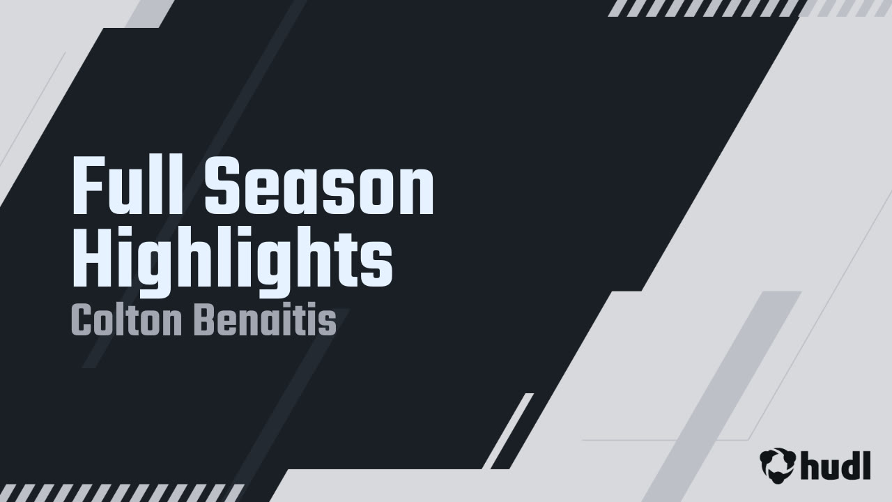 Colton Benaitis - Lockport - 2024 Junior Season Highlights