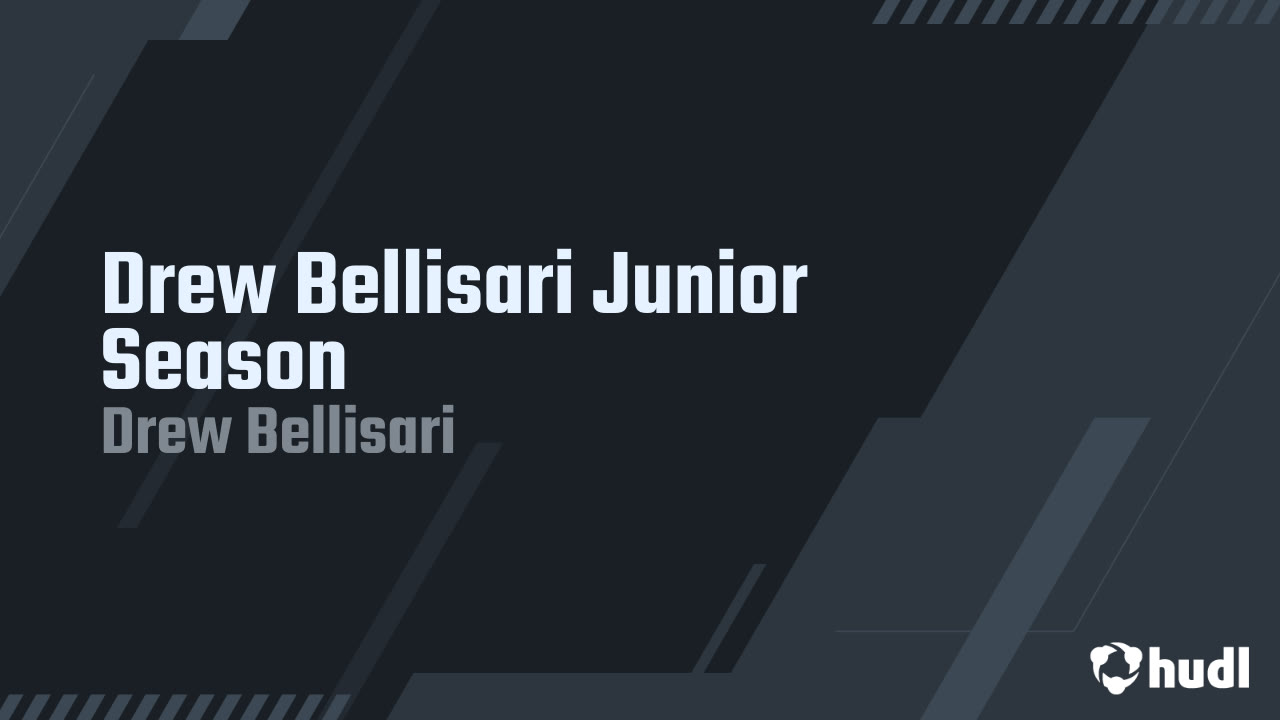Drew Bellisari Junior Season
