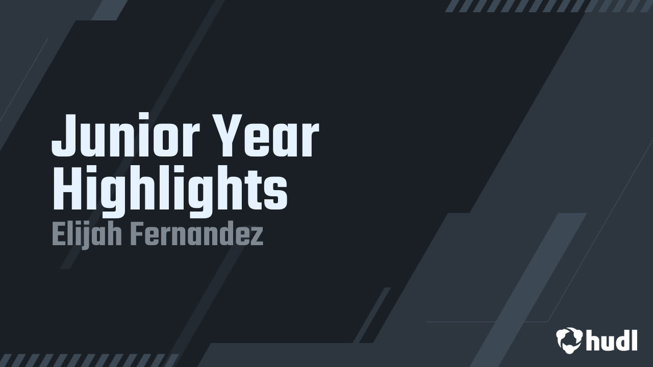 Elijah Fernandez - BGA - 2024 Junior Season Highlights