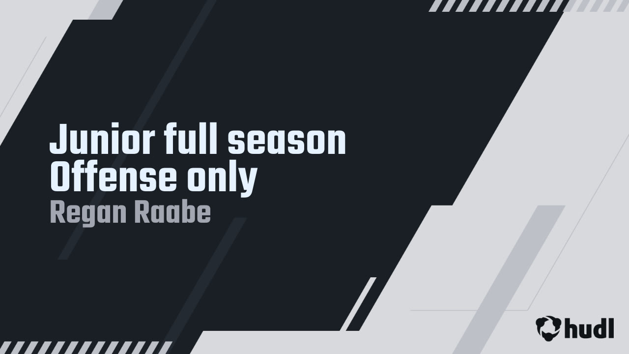 Junior full season Offense only