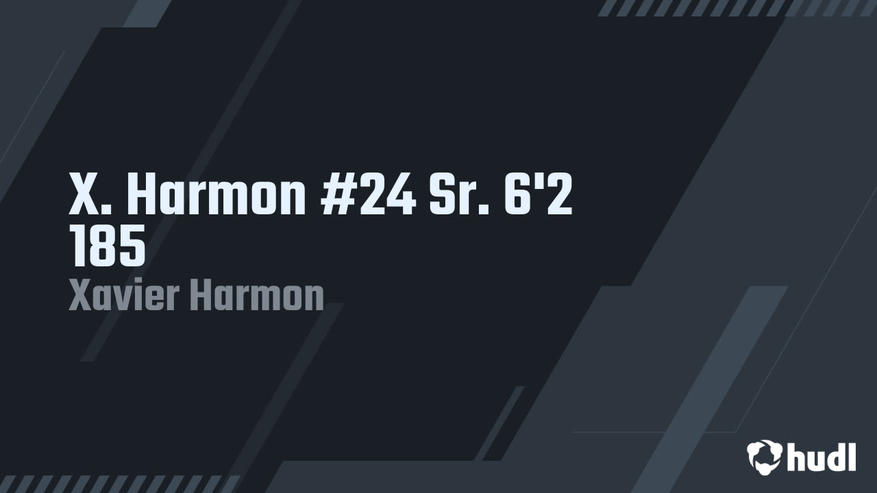 Xavier Harmon - Conroe - 2025 Senior Season Highlights 