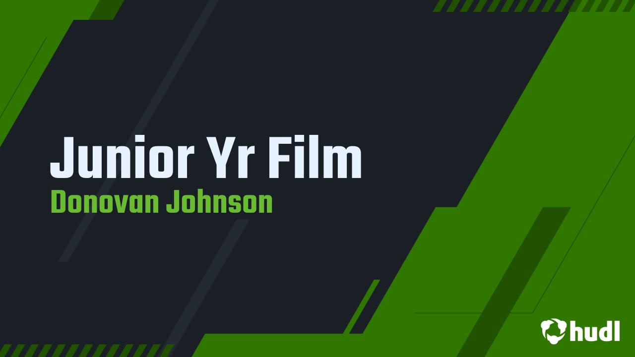 Donovan Johnson - Pine Forest - Junior Season Highlights