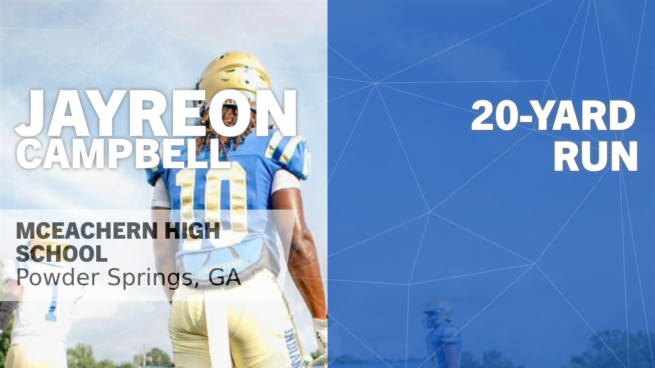  Jayreon Campbell - McEachern - 2025 Senior Season Highlights 
