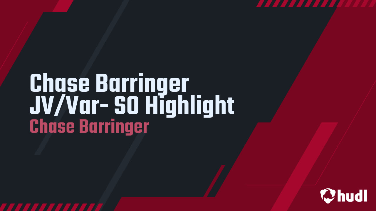 Chase Barringer Sophomore Season Highlights