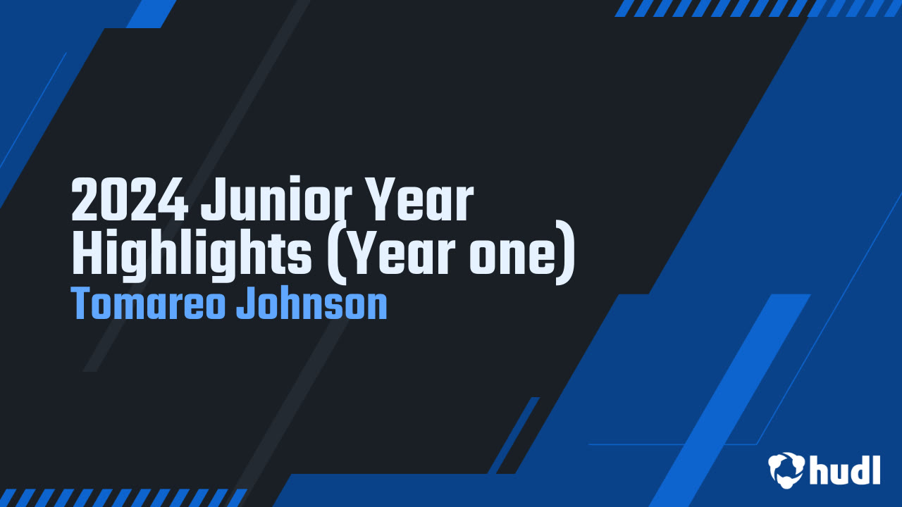 Tomareo Johnson - Pascagoula - 2024 Junior Season Highlights