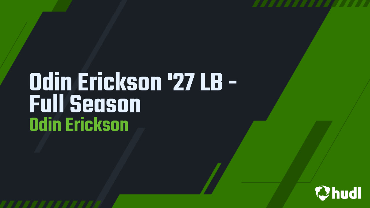 Odin Erickson '27 LB Junior Highlights