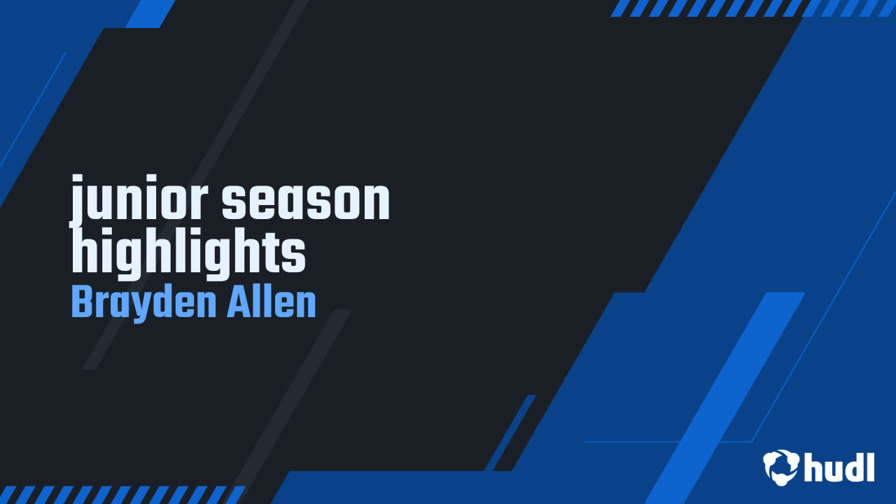 Brayden Allen - Lafayette Christian Academy - 2024 Junior Season Highlights