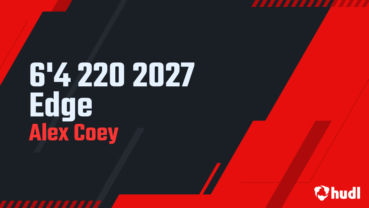  Alexander Coey - Conroe - 2025 Junior Season Highlights