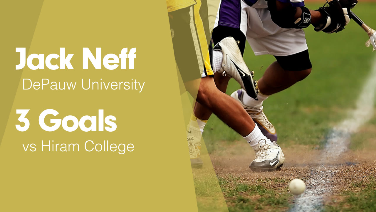 3 Goals vs Hiram College - Coach Neff highlights - Hudl