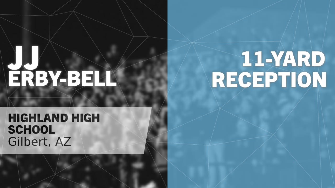 JJ Erby-Bell 11-yard Reception vs Queen Creek (Sophmore Year)